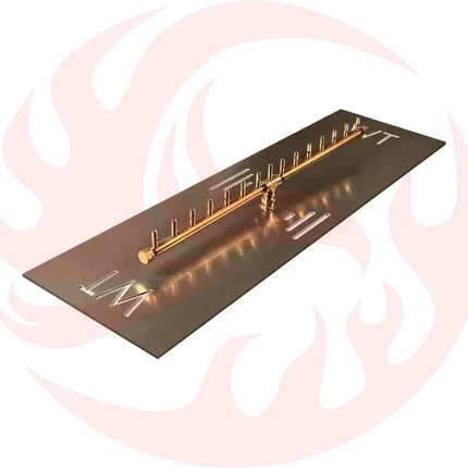 Toplina - Rectangular Concrete Fire Pit Table - Phoenix Fire Art Store
