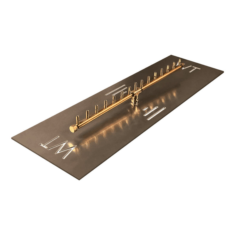 Toplina - Rectangular Concrete Fire Pit Table - Phoenix Fire Art Store