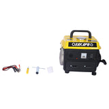 800W Portable Gas Generator - 71CC 2-Stroke Power for Camping, Emergencies & Tailgating