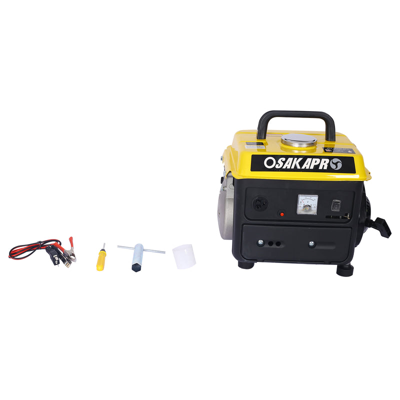 800W Portable Gas Generator - 71CC 2-Stroke Power for Camping, Emergencies & Tailgating