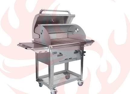 Bull Bison Premium 30-Inch Freestanding Charcoal Grill Designing Backyards
