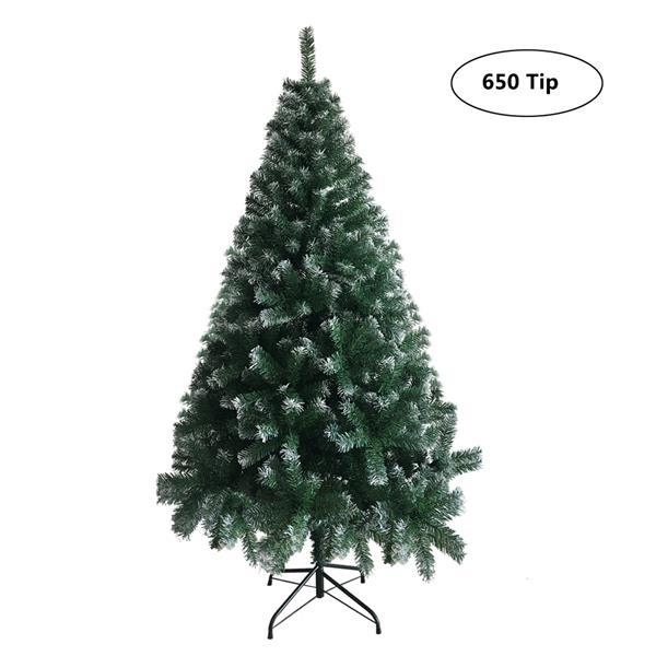 Green Spray White PVC Material Christmas Tree