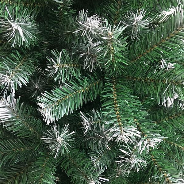 Green Spray White PVC Material Christmas Tree