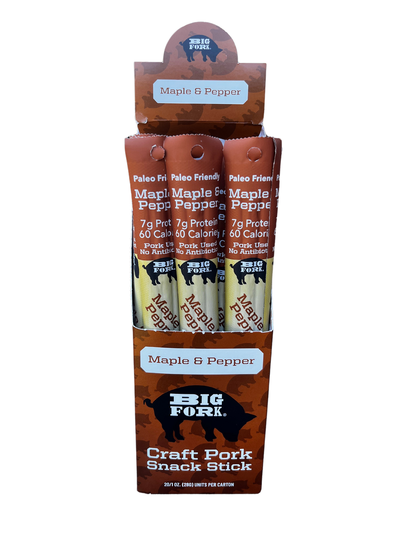 Craft Pork Snack Sticks - One Case (20 sticks)