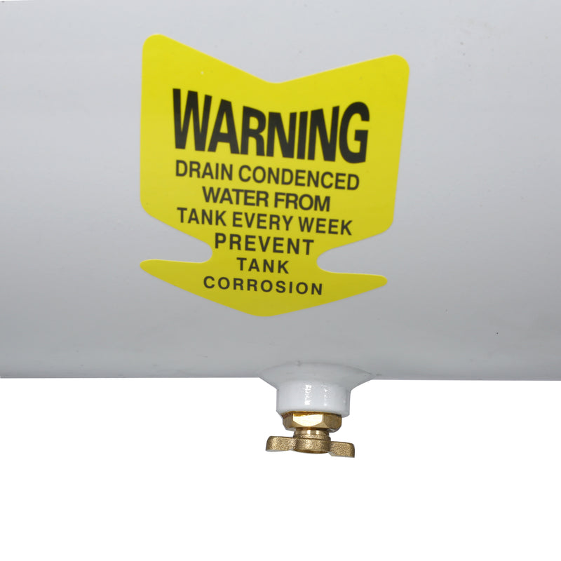 1.5HP 8 Gallon Oil-Free Silent Air Compressor - 115 PSI Portable Professional