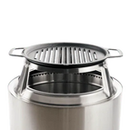 Yukon Cast Iron Grill Top And Cooking Hub