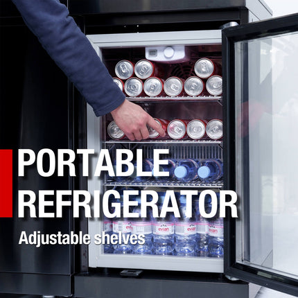 Castelle Flame 85K BTU Outdoor BBQ Kitchen Grill Island With 43-Inch 6-Burner Grill, Wine Fridge, Rotisserie Kit, And Sink (SAK23864)