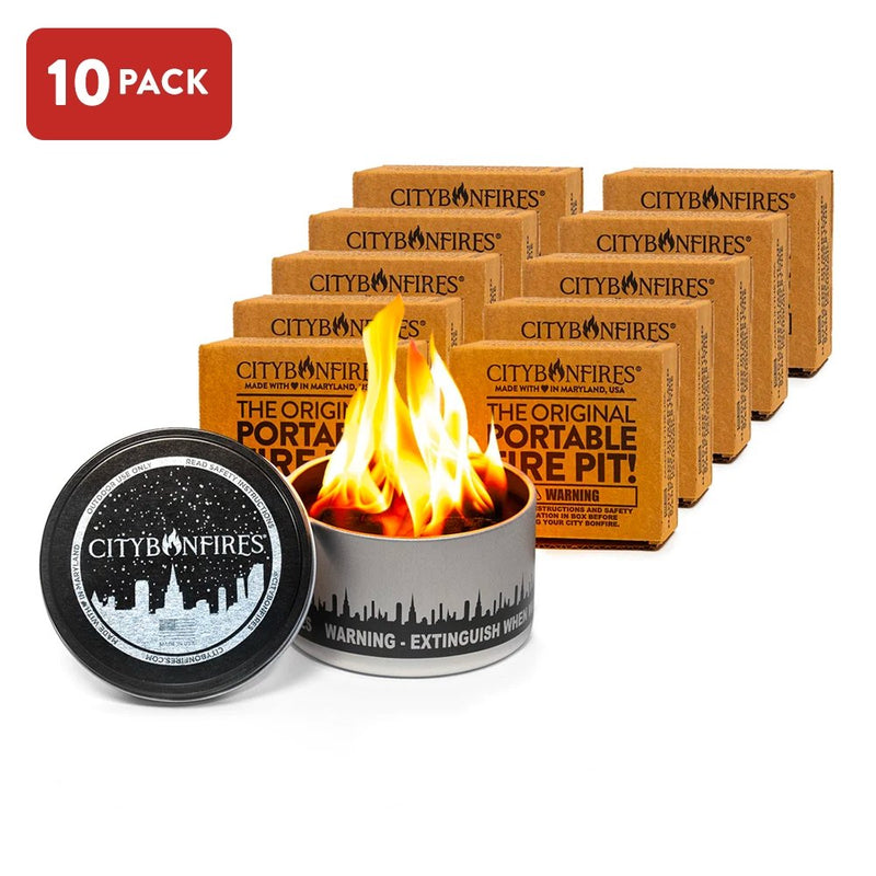 City Bonfire (Portable Fire Pit) - Phoenix Fire Art Store