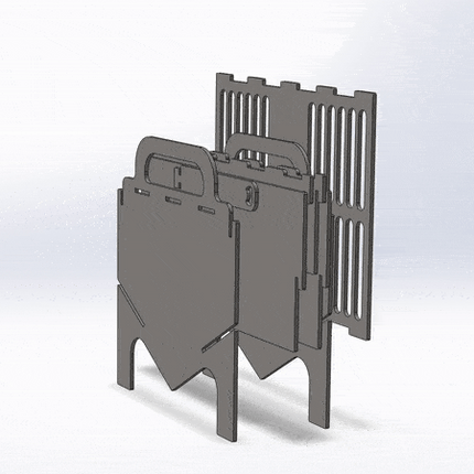 Collapsible Portable Grill - The Ultimate Camping Fire Pit That Actually Fits in Your Car