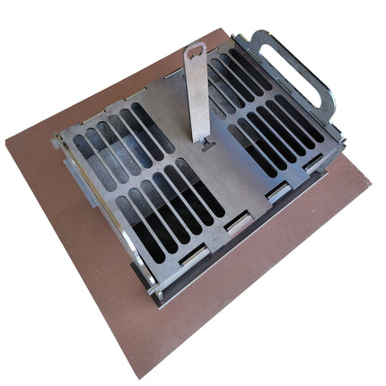 Collapsible Portable Grill - The Ultimate Camping Fire Pit That Actually Fits in Your Car