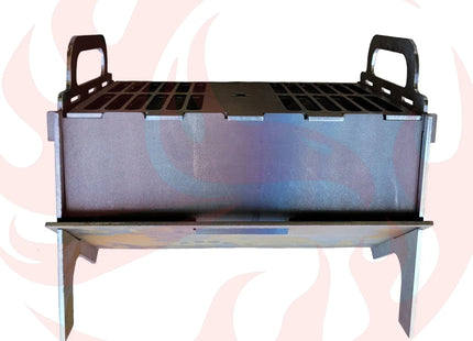 Collapsible Portable Grill - The Ultimate Camping Fire Pit That Actually Fits in Your Car - Phoenix Fire Art Store