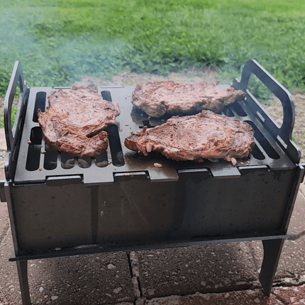 Collapsible Portable Grill - The Ultimate Camping Fire Pit That Actually Fits in Your Car