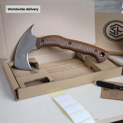 Compact tomahawk "Balor" with polymer composite handle