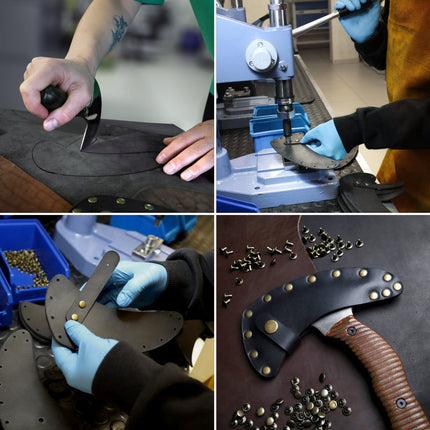 Compact tomahawk "Balor" with polymer composite handle