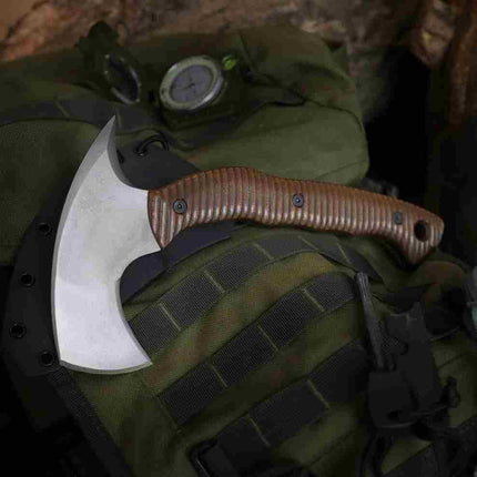 Compact tomahawk "Balor" with polymer composite handle