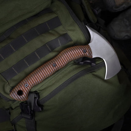 Compact tomahawk "Balor" with polymer composite handle