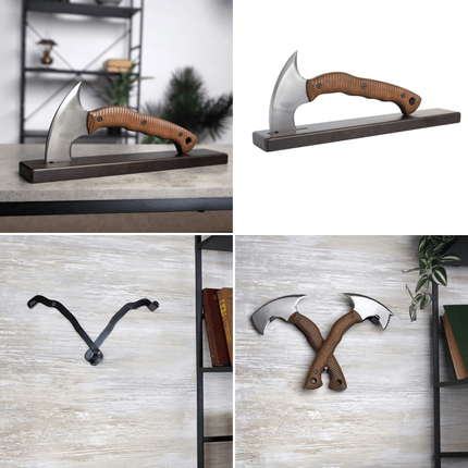 Compact tomahawk "Balor" with polymer composite handle