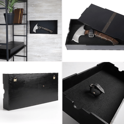 Compact tomahawk "Tahu" with wooden handle