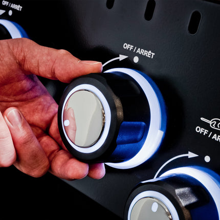 Broil King Baron 590i 5-Burner Gas Grill With Rotisserie & Side Burner - Shadow