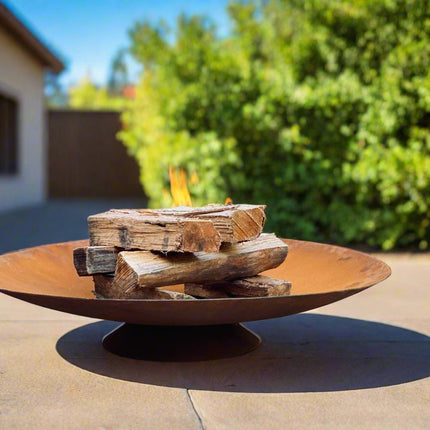 Corten Steel Fire Pit, Bowl, Water Bowl*, and Planter Bowl - FREE SHIPPING