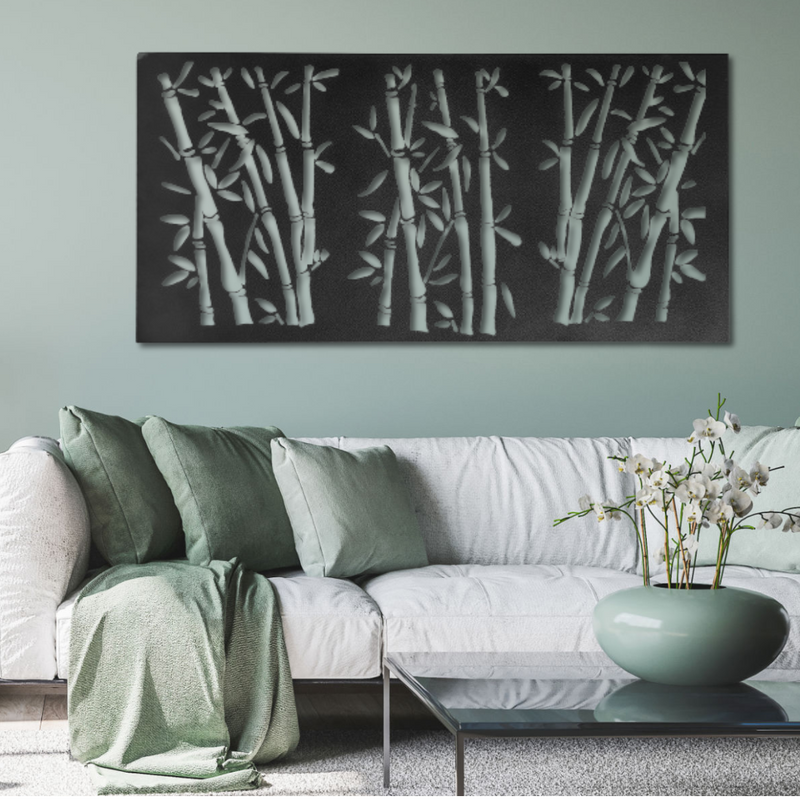 Laser-Cut Bamboo Panel - Nature's Art Meets Sci-Fi Precision (FREE SHIPPING!)