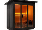 Black / ETL Toule 6KW (2-4 Person) / (71.0 X 63.0 X 85.0)