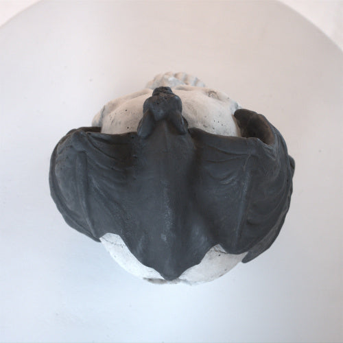 Fire Pit Demon Skull Gas Log For Ventless  Vent Free, Propane, Gel, Ethanol, Electric, Outdoor Fireplace And Fire Pit, Halloween Decor - Patent Pending