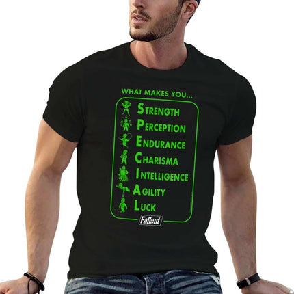 Fallout Gaming T-Shirt - SPECIAL Stats Design