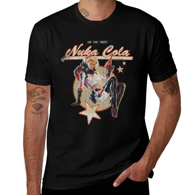 Fallout Nuka Cola T-Shirt - Retro Gaming Tee