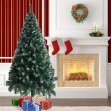 Green Spray White PVC Material Christmas Tree