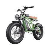 1400W Fat Tire Electric Bike - 7-Speed Off-Road Beast