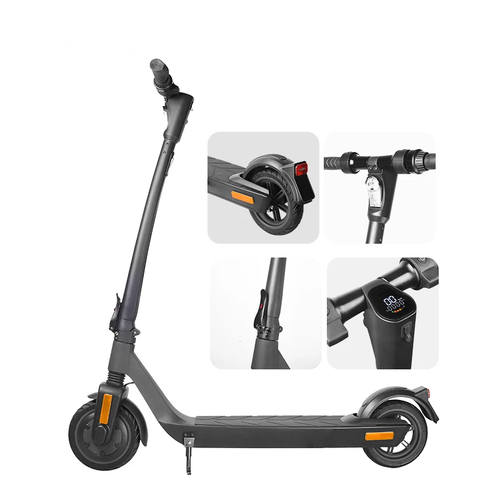 Electric Scooter 30KM Range - 8.5" Tires, Safety Design E-Scooter