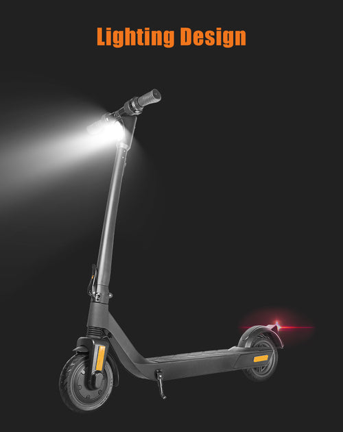 Electric Scooter 30KM Range - 8.5" Tires, Safety Design E-Scooter