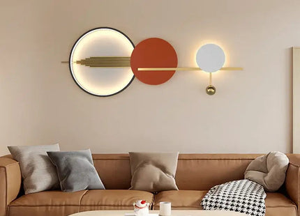 Art Deco LED Wall Lamp - Metal Sconce 70 & 120cm Decorbites