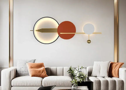 Art Deco LED Wall Lamp - Metal Sconce 70 & 120cm Decorbites