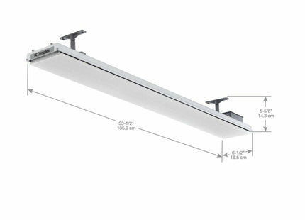 Dimplex DLW 70" Noiseless Radiant Electric Heater For Outdoor And Indoor, 3200W [DLW3200W24] (SAK15698) SAKSBY WHOLESALE