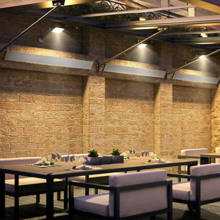 Dimplex DLW 70" Noiseless Radiant Electric Heater For Outdoor And Indoor, 3200W [DLW3200W24] (SAK15698)