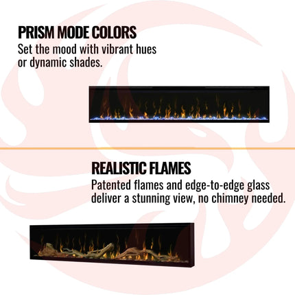 Dimplex IgniteXL 60" Linear Fireplace Electric W/ Heat Boost & Multi Function Remote [XLF60] (SAK78902) - Phoenix Fire Art Store