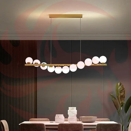 Dining Room Chandelier Creative 3D Long Chandelier Decorbites