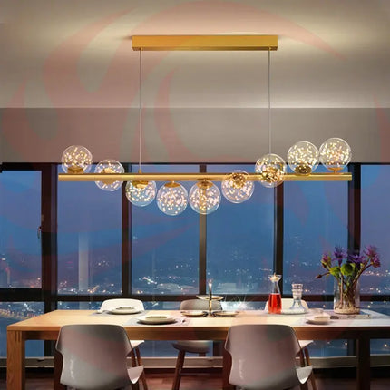 Dining Room Chandelier Creative 3D Long Chandelier Decorbites