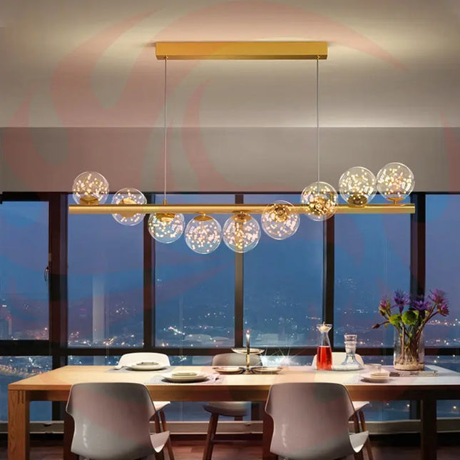 Dining Room Chandelier Creative 3D Long Chandelier Decorbites