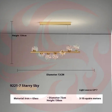 Dining Room Chandelier Creative 3D Long Chandelier Decorbites