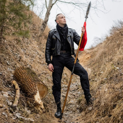 Draupnir Spear with wooden handle - Phoenix Fire Art Store