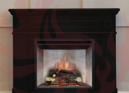 Dynasty Presto 35" Vent Free Electric Firebox Insert With Remote Control [DY-FI35D] (SAK86012) - Phoenix Fire Art Store