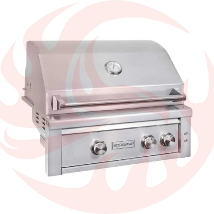 Edgestar 60K BTU 30" Natural Gas Built-In Grill With Lighted Grill Area And Double Access Doors (SAK82568) - Phoenix Fire Art Store