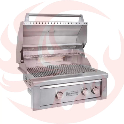 Edgestar 60K BTU 30" Natural Gas Built-In Grill With Lighted Grill Area And Double Access Doors (SAK82568) - Phoenix Fire Art Store