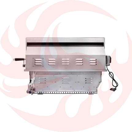Edgestar 60K BTU Natural Gas Outdoor Built-In Grill W/ Rotisserie And LED Lighting, 30" (SAK52871) - Phoenix Fire Art Store