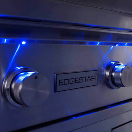 Edgestar 60K BTU Natural Gas Outdoor Built-In Grill W/ Rotisserie And LED Lighting, 30" (SAK52871) - Phoenix Fire Art Store