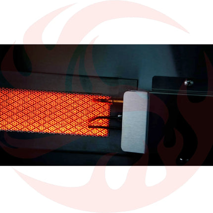 Edgestar 89K BTU Built-In Grill With Rotisserie And LED Lighting, 36" (SAK49230) - Phoenix Fire Art Store