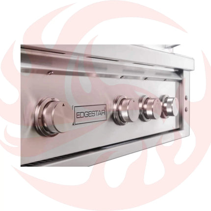 Edgestar 89K BTU Built-In Grill With Rotisserie And LED Lighting, 36" (SAK49230) - Phoenix Fire Art Store